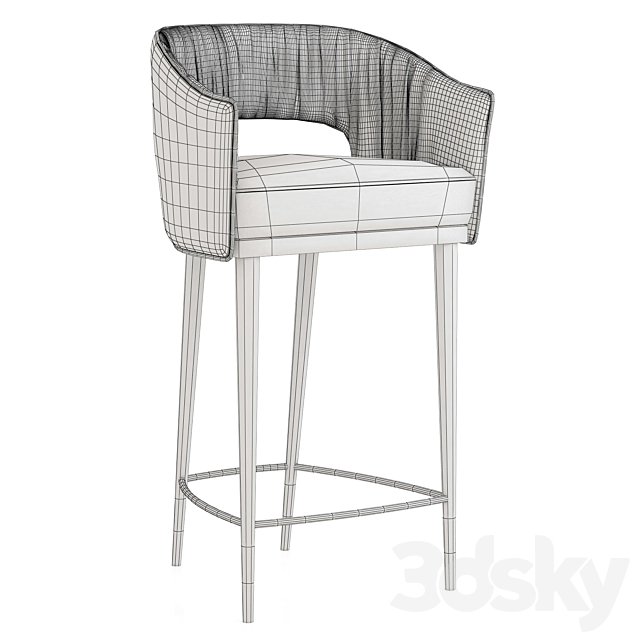 Brabbu STOLA Bar Chair 3DSMax File - thumbnail 3