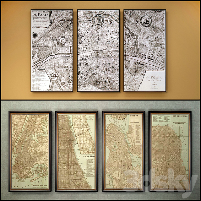 The picture in the frame: a collection 56. Map 3d