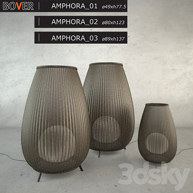 Bover Amphora Set 3d