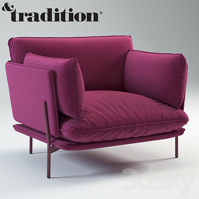 & Tradition Chair 3DSMax File - thumbnail 1