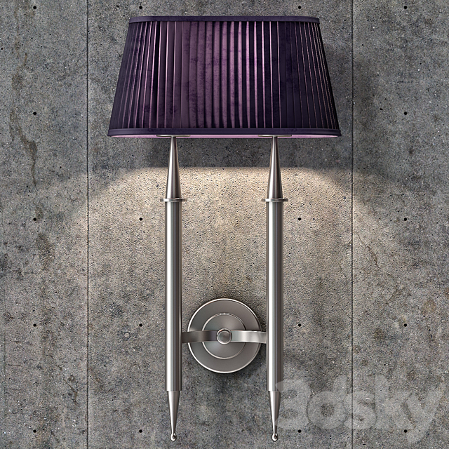 Hector Finch Robbie Wall Light Double 3d