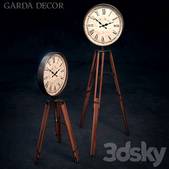 Garda Decor Clock IM5202-150 3DSMax File - thumbnail 1