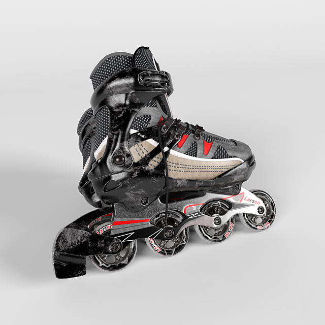 Rollerblading Larsen 3d