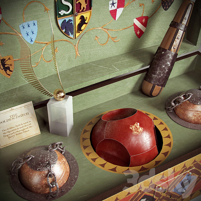 Quidditch game set 3DSMax File - thumbnail 2