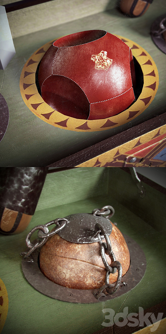 Quidditch game set 3DSMax File - thumbnail 3