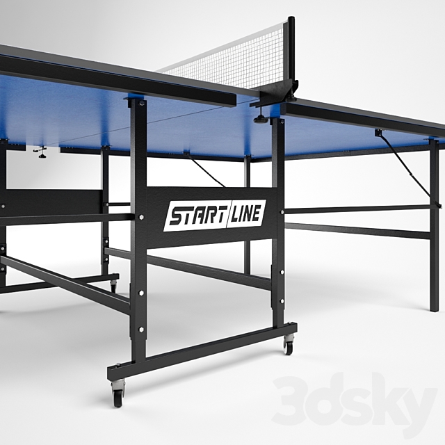 Table Tennis Start Line Leader 3d