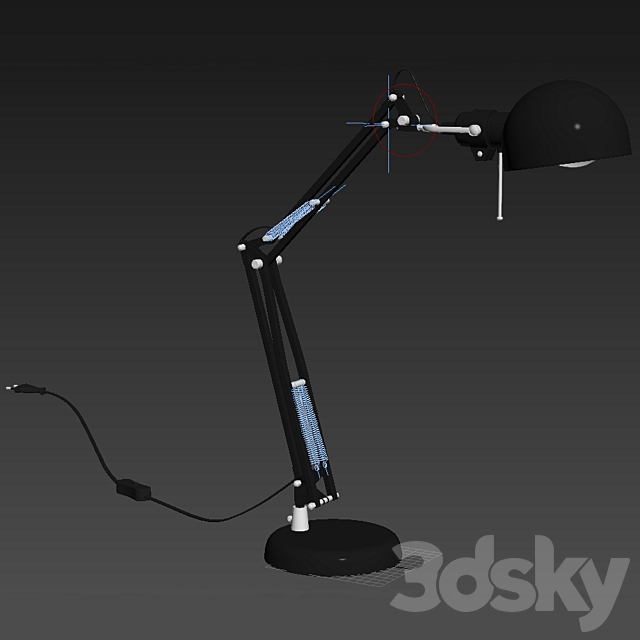 Table Lamp IKEA Forsa 3d