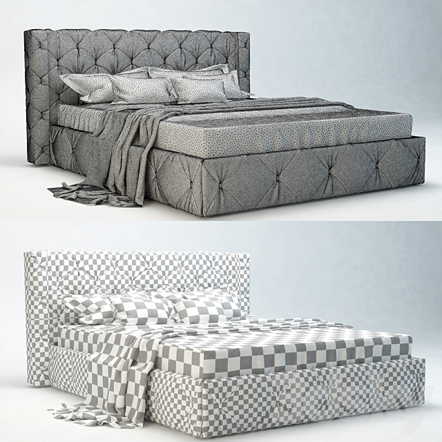Bed Target point Capri 3d