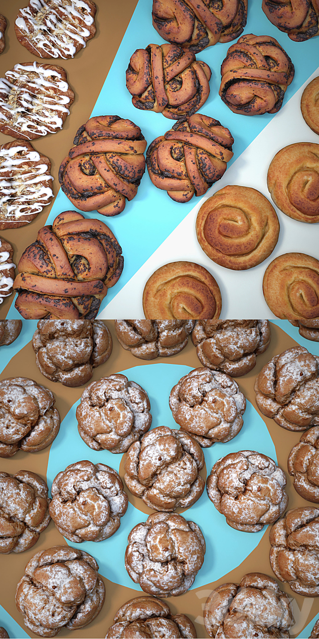baking Set 3d