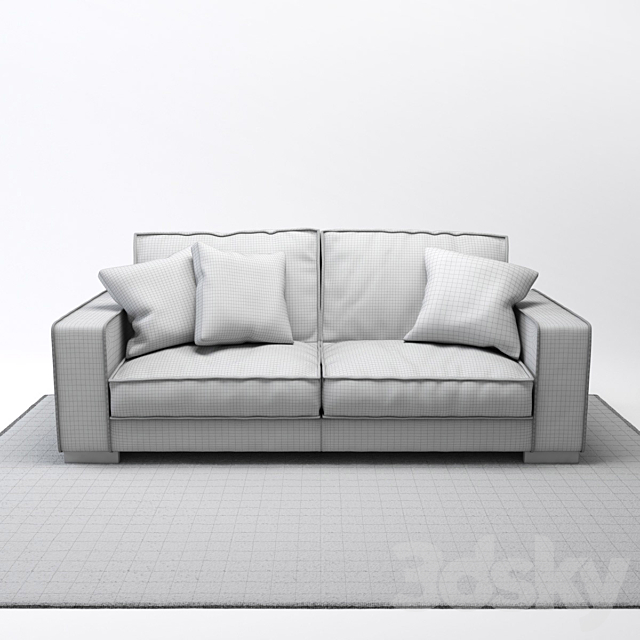 Sofa Divanidea Alcor 3d
