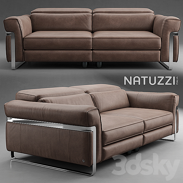 Sofa natuzzi Fidelio 3d