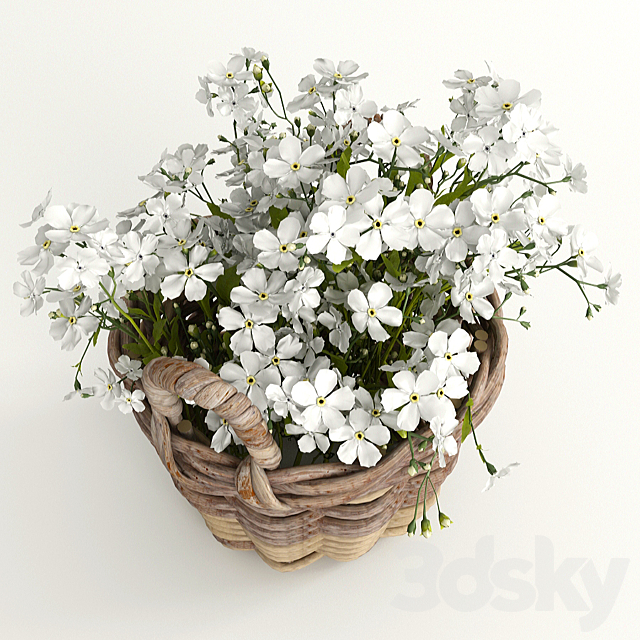 Flower baskets 3DSMax File - thumbnail 2