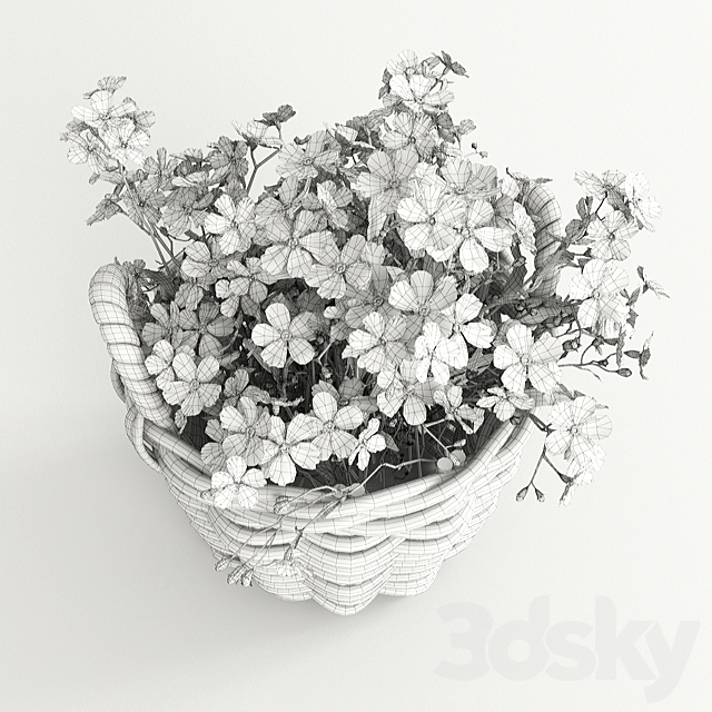 Flower baskets 3DSMax File - thumbnail 3