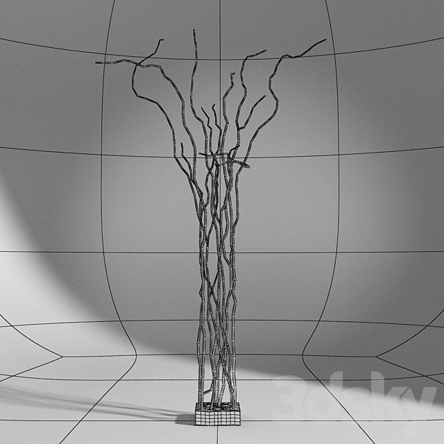 Floor lamp Serip 3d