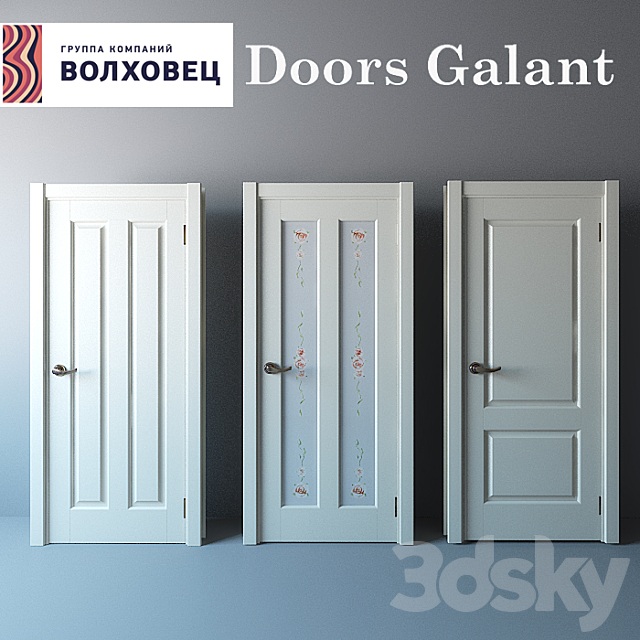 Door Galant Volhovets 3d
