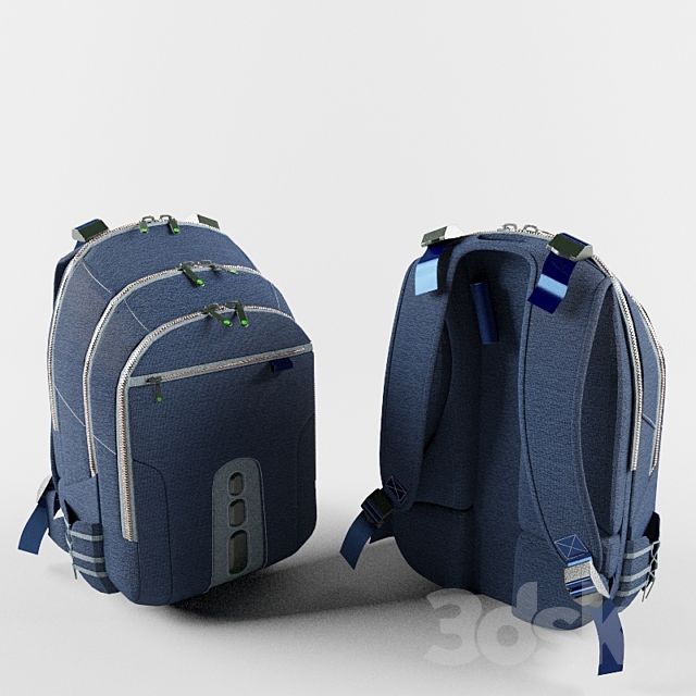 Targus backpack 3DSMax File - thumbnail 1