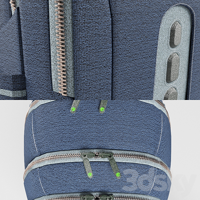 Targus backpack 3DSMax File - thumbnail 2