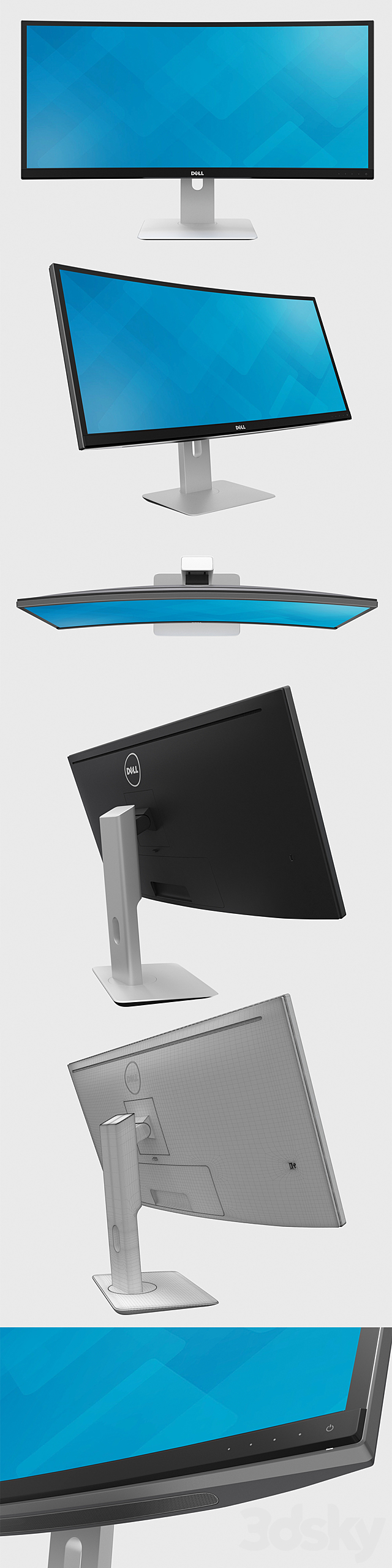 Dell U3415W 3d