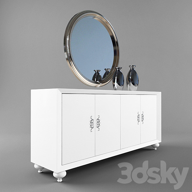 Console Mirrors 3d