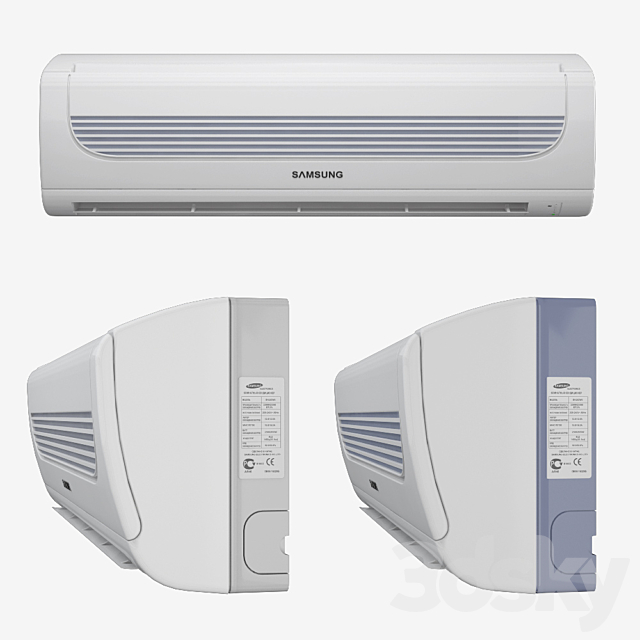 Samsung SH24ZW6. air conditioning 3DSMax File - thumbnail 2