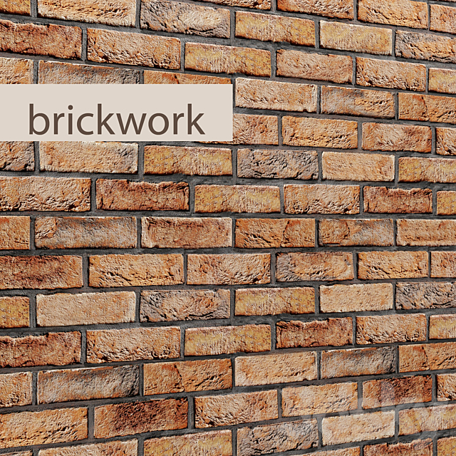 Brickworkbrickwork. stonework. brick. loft. aged. set. collection. decorative. panel. walls 3DSMax File - thumbnail 1