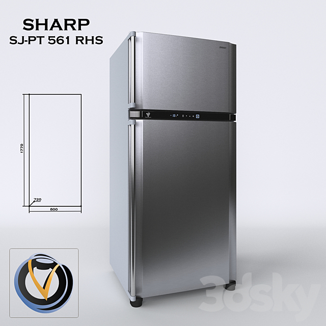 SHARP SJ-PT 561 RHS 3DSMax File - thumbnail 1