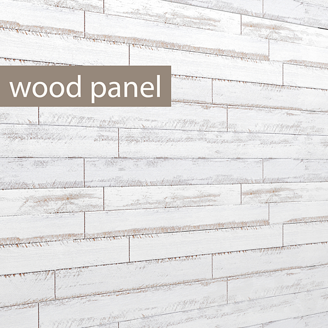 Boards. Panel. wall decor. plank panels. wooden decor. boards. wooden wall. panel. slats. white boards. bleached 3DSMax File - thumbnail 1