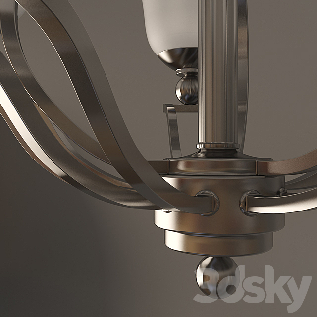Chandelier BOLLA 5 of HINKLEY lighting 3d