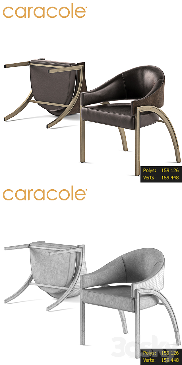 Architects Chair by Caracole 3DSMax File - thumbnail 2