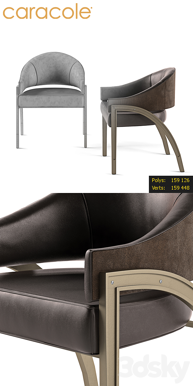 Architects Chair by Caracole 3DSMax File - thumbnail 3