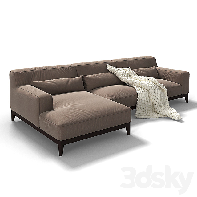 Sofa Busnelli Swing 2 3d