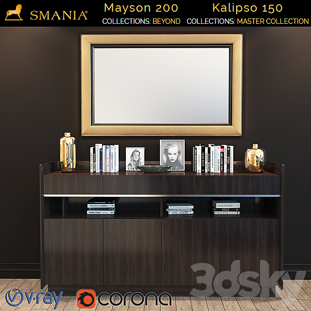 SMANIA Mayson 200. Kalipso 150 3DSMax File - thumbnail 1