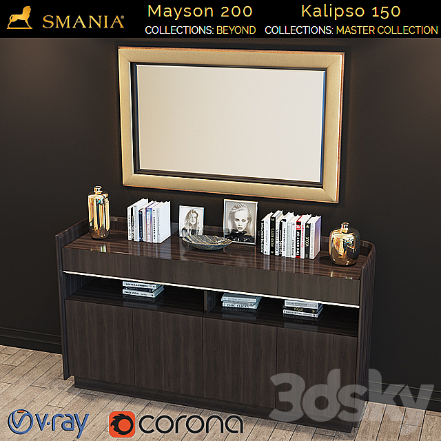 SMANIA Mayson 200. Kalipso 150 3DSMax File - thumbnail 2