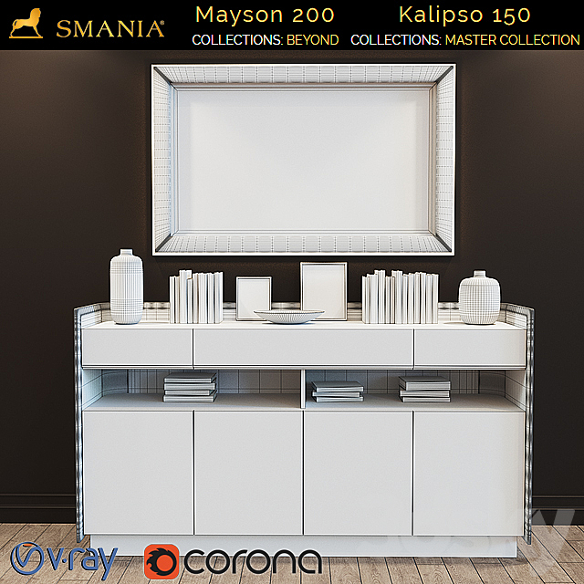 SMANIA Mayson 200. Kalipso 150 3DSMax File - thumbnail 3