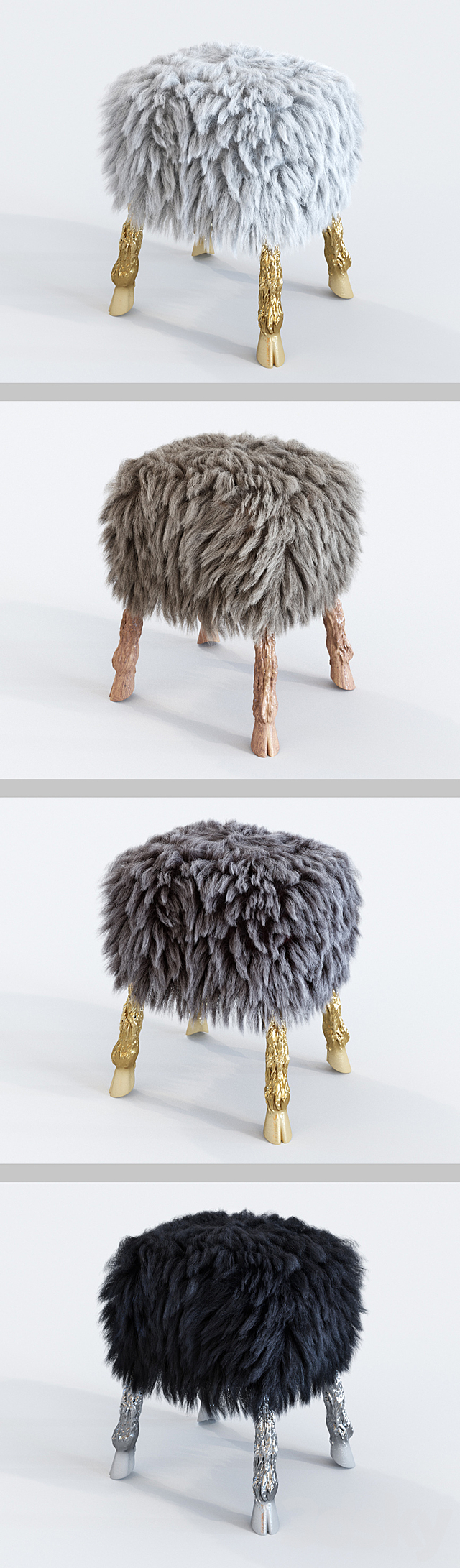 Stool by Marc Bankowsky 3d