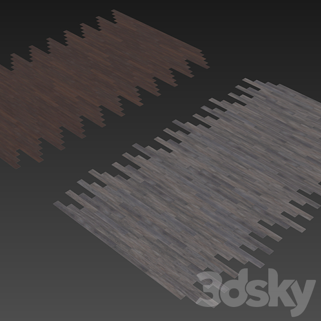 Parquet 11 (2 species. without the use of plug-ins) 3DSMax File - thumbnail 3