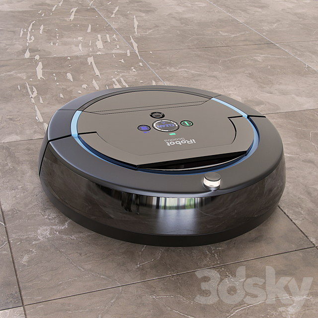 The cleaning robot vacuum cleaner iRobot Scooba 450 3DSMax File - thumbnail 1