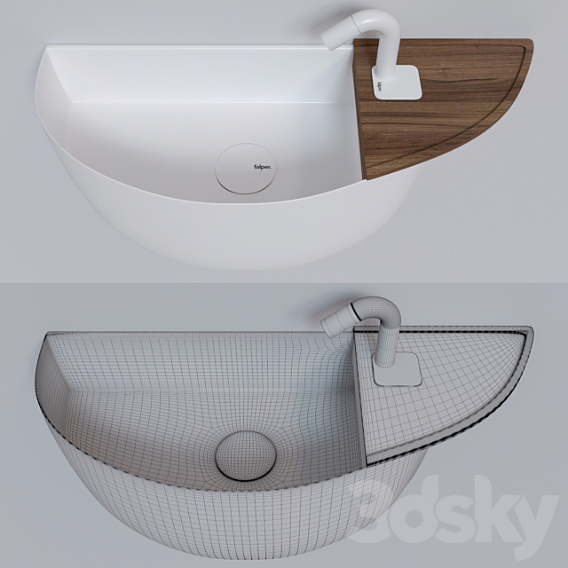 Sink Falper Bowllino 3DSMax File - thumbnail 2