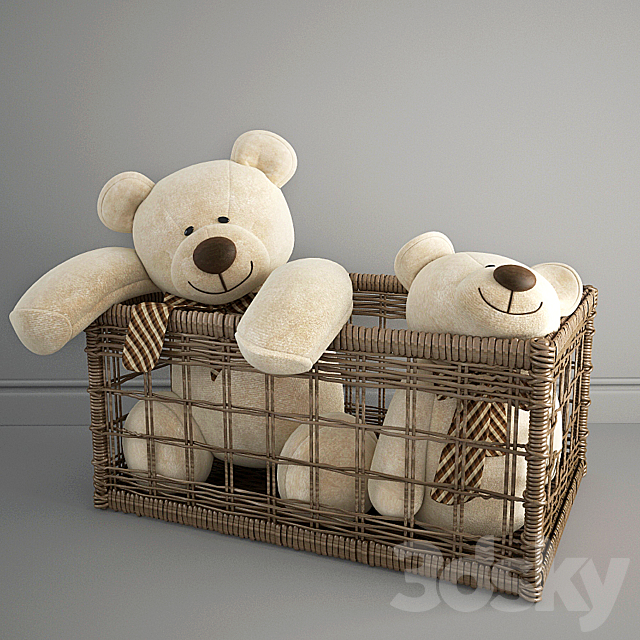 bears in a basket Free Download