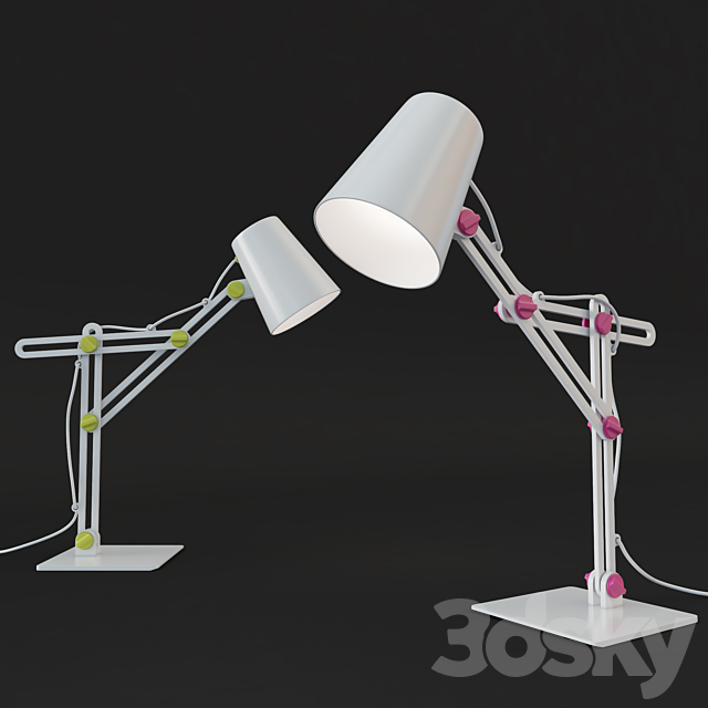 Mantra Looker Table Lamp 3DSMax File - thumbnail 2
