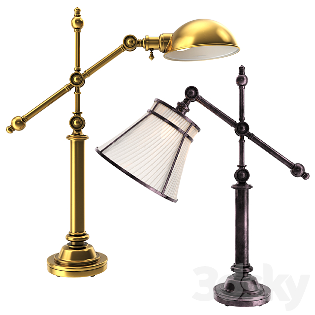 Table Lamp Visual Comfort Pimlico 3DSMax File - thumbnail 2
