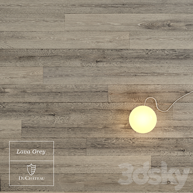 Lava Grey wooden floor by DuChateau 3DSMax File - thumbnail 1