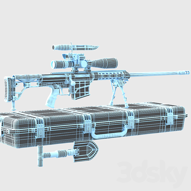 Sniper set. Competition 3DSMax File - thumbnail 3