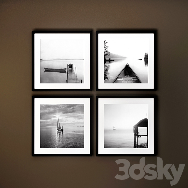 The picture in the frame: a collection of 83 photo frame 3DSMax File - thumbnail 2