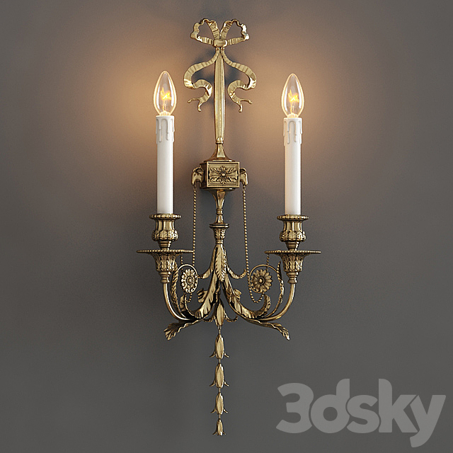 Guilded Ormolu Wall Lights with Lamps Free Download