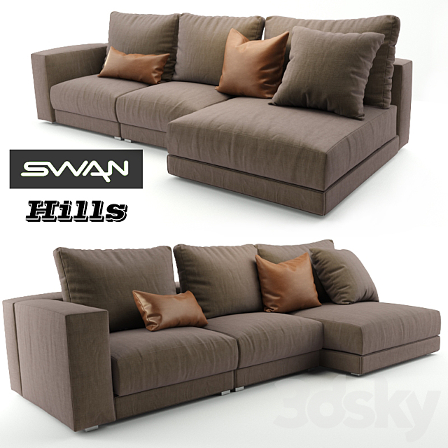 SWAN Hills 3DSMax File - thumbnail 1