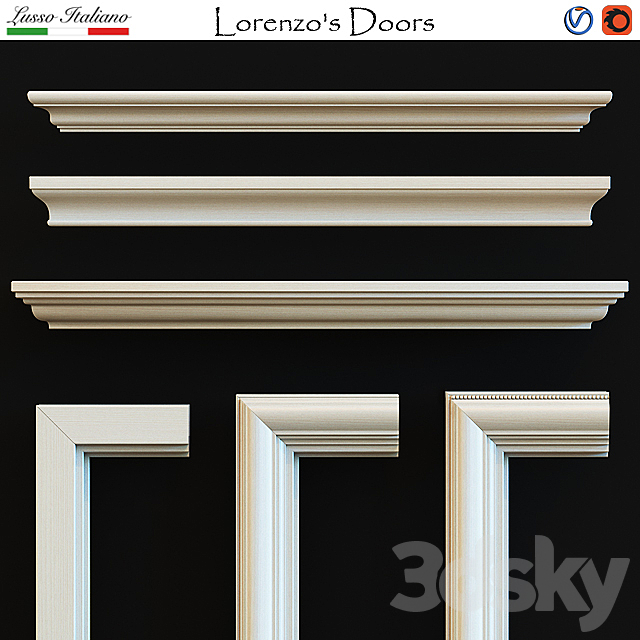New Design Porte (Lorenzo’s Doors) 3DSMax File - thumbnail 3