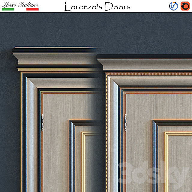 Lorenzo's Doors (Pietralta-2) 3d