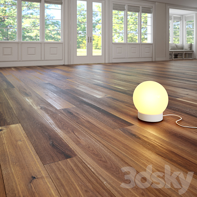 Bruges wooden floor by DuChateau 3d