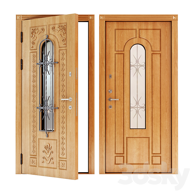 Entrance doors Lazio Steel Line Free Download